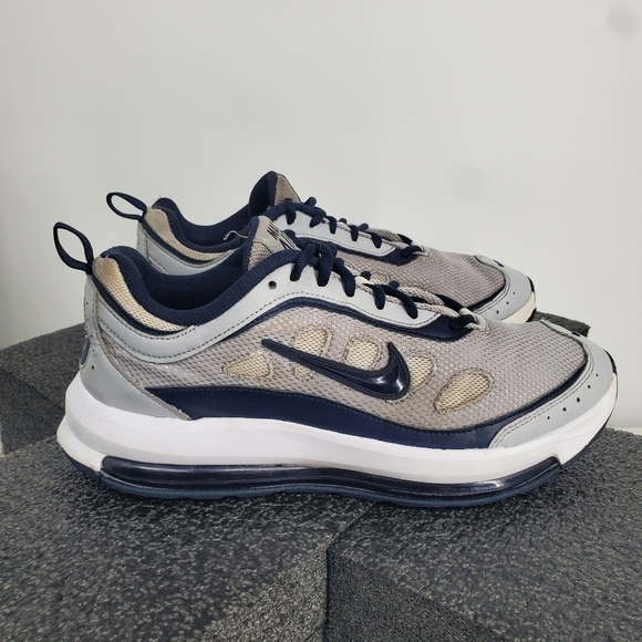 Nike Shoe Men's 9.5 Air Max AP Gray Navy White CU4826-005 - Picture 4 of 11
